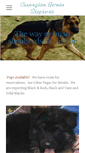 Mobile Screenshot of cunninghamgermanshepherds.com